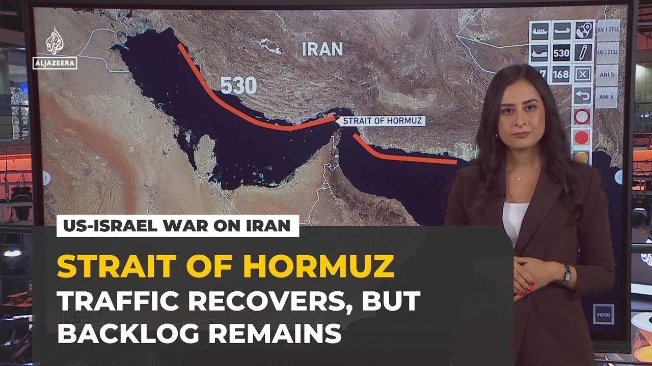 Strait of Hormuz traffic recovers but crews and tankers remain stuck