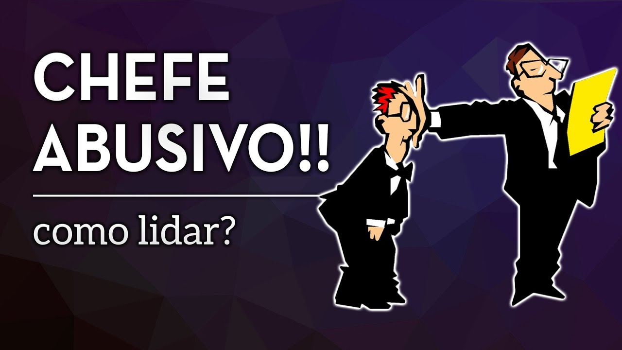 How to handle the emotional abuse from our bosses.