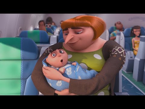 Despicable Me 2 - "Lucy on the Plane / I choose Gru !"