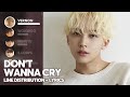 SEVENTEEN Don T Wanna Cry Line Distribution Lyrics Color Coded PATREON REQUESTED