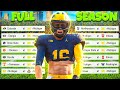 I Played A Full Season Of ROAD TO GLORY In CFB 25