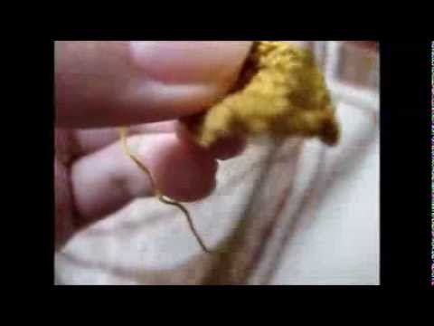 Maranta i szydełko - oczka ścisłe wbijane za tylną nitkę