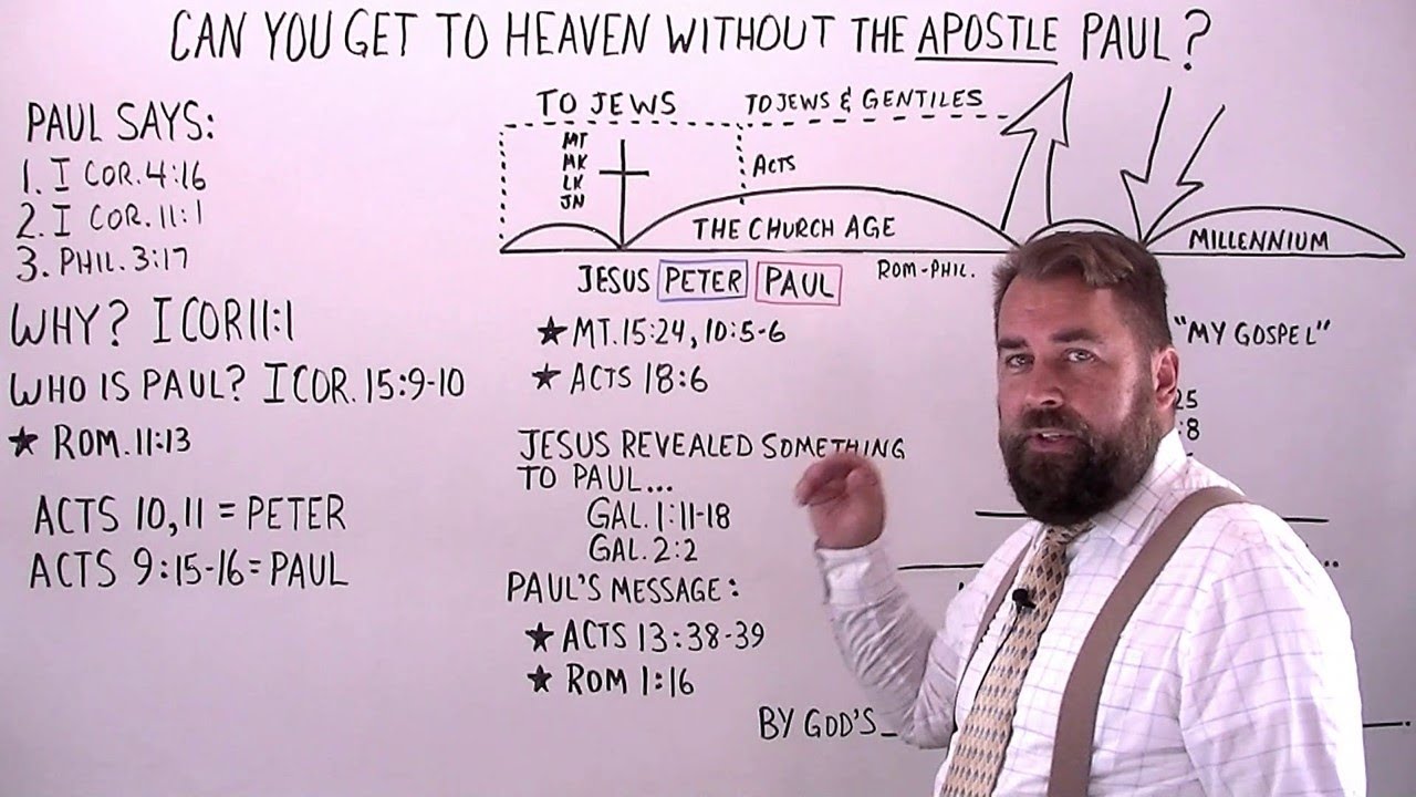 Can You Get to Heaven Without the Apostle Paul? #apostlepaul #gospel #justification #salvation