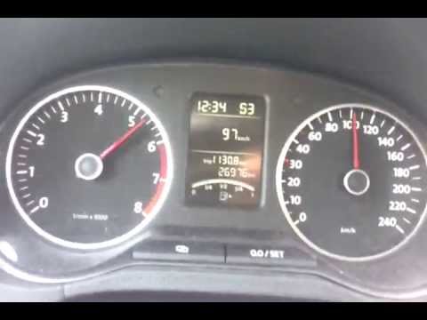 VW Polo 6r 1.2TSI DSG 0-100 Km/h 105PS 2013
