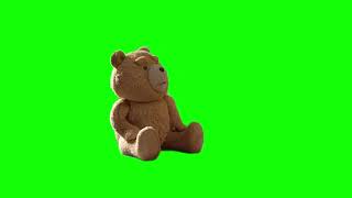 Ted "another day with the house to myself, what's fun? what's fun" green screen