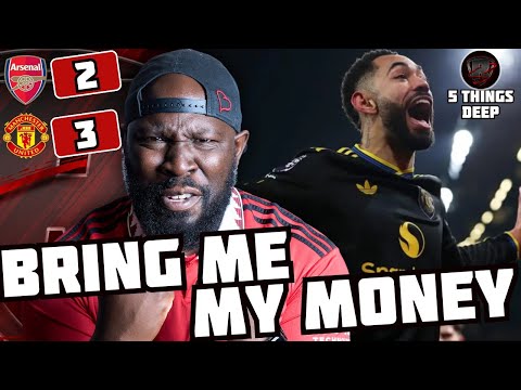 Man United HUMBLE Arsenal, Statement Win vs Leaders | Arsenal Vs Man Utd 2:3 | KG 5 Things Deep