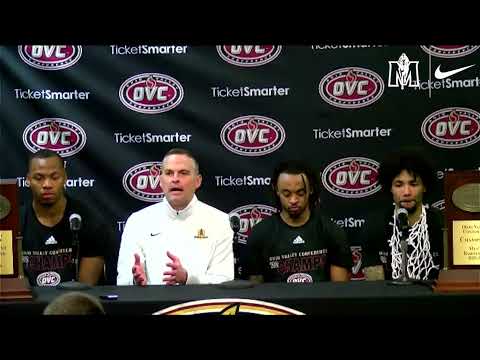 Racers Men's Basketball | OVC Championship Postgame Press Conference | 3-5-2022