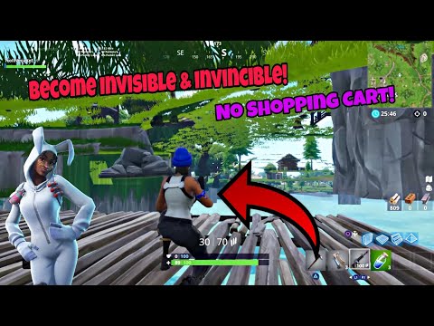 How To Go Under The Map Without Shopping Cart (New) Fortnite Glitches Season 6 PS4/Xbox one 2018 Video