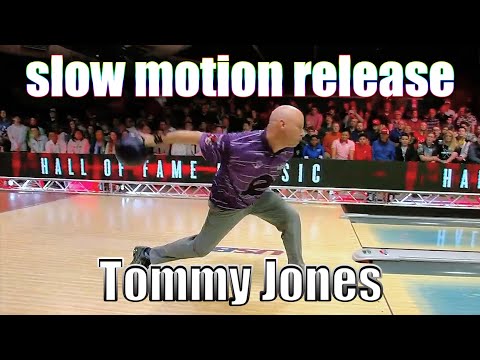 Tommy Jones slow motion release - PBA Bowling
