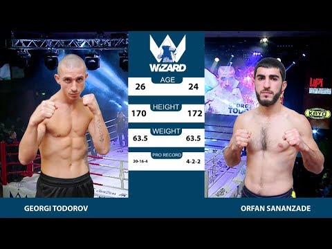 ORFAN SANANZADE (UKR) - GEORGI TODOROV (BUL): KICKBOXING K-1. WIZARD OPEN 2019