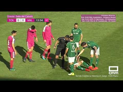 Fútbol 2ª B: CD Toledo - Real Valladolid B. Castilla - La Mancha Media