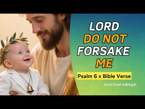 “Lord, Do Not Forsake Me” 🙏 Cry of the Heart | Psalm 6 Prayer | Woof Woof Hallelujah