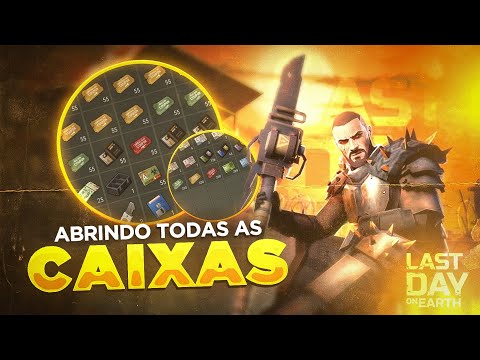 ABRINDO TODAS AS CAIXAS DO JOGO!! QUAL É A MAIS VALIOSA!? Last Day On Earth. 1.32.0
