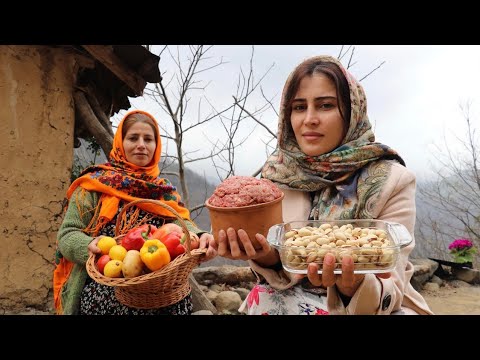 IRAN Rustic Recipes! Pistachio Pilaf, Sour Cherry Rice & Plum Stew with Lamb