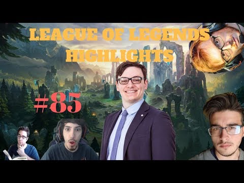 Lol Highlights ITA #85|Paolocannone buffa Janna mentre dorme!|Malphite ap e i nemici che scompaiono