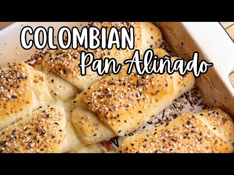 THE BEST COLOMBIAN PAN ALIÑADO | How To Make Colombian Seasoned Bread