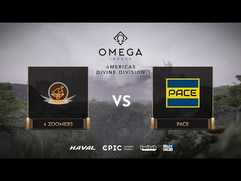 4 Zoomers vs Pace, OMEGA League: Americas, bo3, game 1 [Lex & 4ce]