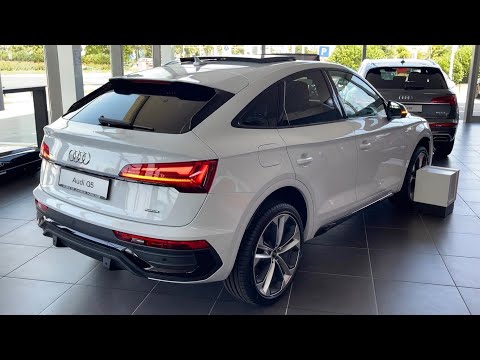 Yeni AUDI Q5 Sportback 2022 - dijital kokpit görünümleri, ORTAM ışıkları ve bagaj alanı