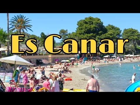 Es Canar /Es Canar Beach /Ibiza walk tour|Spain