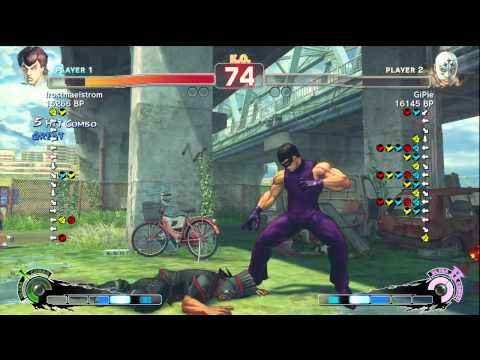 GiPie [Fuerte] vs frostmaelstrom [Fei] SSF4 Japanese Online Ranked Matches - TRUE-HD