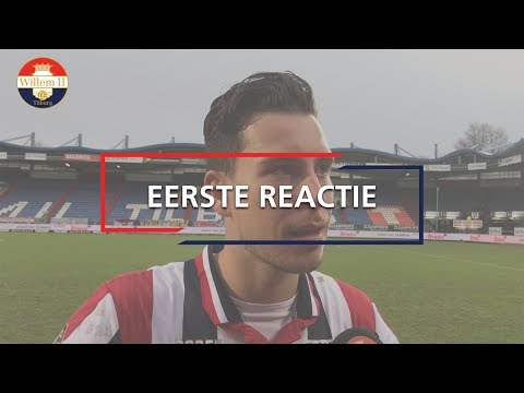 Eerste reactie van Thom Haye na Willem II - FC Groningen