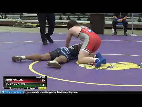 195 Lbs 5th Place Match - Jimmy Amatore, IL Vs Kourtlan Oliver, MI E0f0
