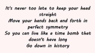 four year strong-go down in history lyrics video