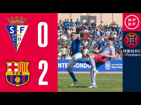 RESUMEN | San Fernando CDI 0-2 FC Barcelona B | PrimeraRFEF | Jornada 34 | Grupo 2
