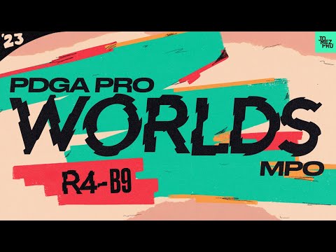 2023 PDGA Pro World Championships | MPO R4B9 | Redalen, Dickerson, Robinson, Proctor | Jomez Disc