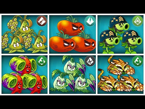 6 Best Plants Round Battle - Who Will Win? - PvZ 2 Plants Vs Plants