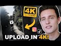 The Secret To Uploading 4k High Quality Reels On Instagram And Tiktok