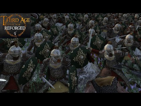 ROHIRRIC DEFENCE OF MEDUSELD (Siege Battle) - Third Age: Total War (Reforged)