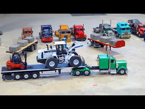 LOADING KINGS - LOADER KINGS! DUAL ARTICULATING WHEEL LOADERS are CHALLENGED in the ARENA!