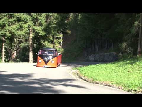 VW-T1 mit Porschemotor - full orange power