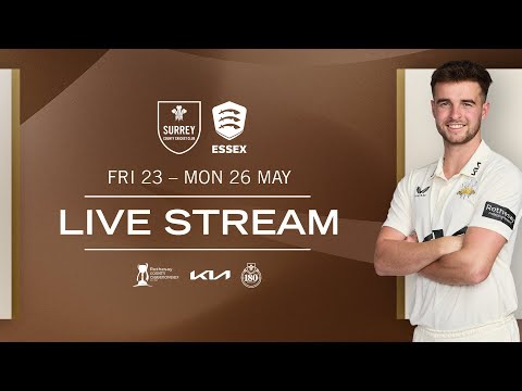 🔴 LIVE: Surrey v Essex | DAY FOUR | Rothesay County Championship