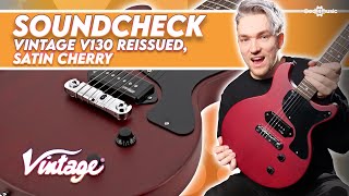 Video thumbnail for SOUNDCHECK | Vintage V130 Reissued | Gear4music Guitars by Gear4music Guitars