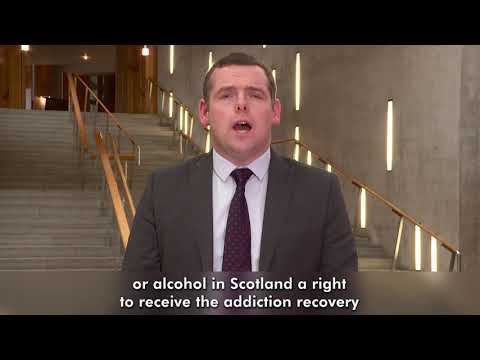 Right to Addiction Recovery (Scotland) Bill proposal – Douglas Ross MSP
