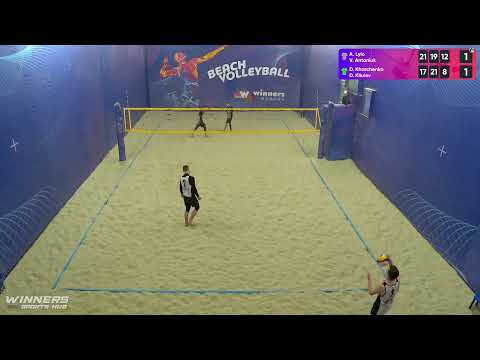 01:05 A. Lylo / V. Antoniuk - D. Kharchenko / D. Kliuiev 27.12.2022 | Winners Beach Volleyball