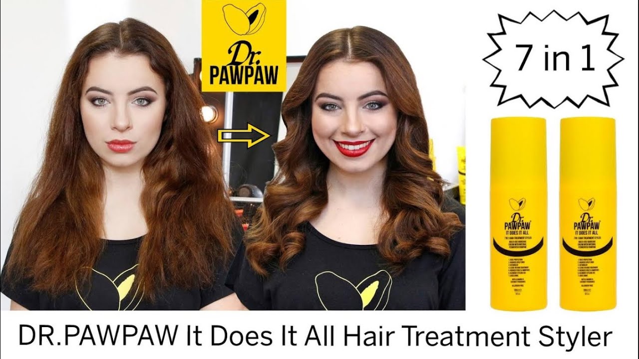 Dr.PAWPAW It Does It All: A simple, 7 step, curly hair tutorial!