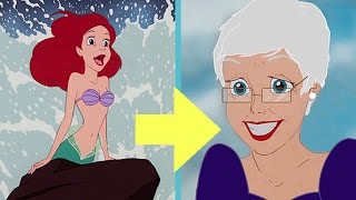 What Disney Princesses Look Like In Their Old Age