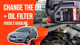 Youtube thumbnail of video "Change the oil and the oil filter FOCUS 2 1.6 TI 🛢"