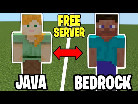 How To Make FREE Minecraft Server For Java And Bedrock! - Tutorial