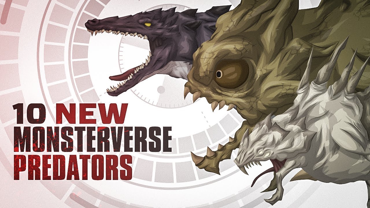 These NEW Monsterverse Predators are CRAZY.. | New SKULL ISLAND Monsters