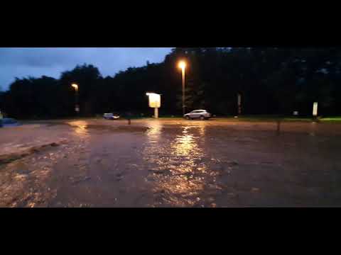 Hochwasser Leverkusen Opladen