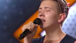 Х-фактор 7 -  Денис Морозов - Cold - Aqualung cover - 3 выпуск - 10.09.2016
