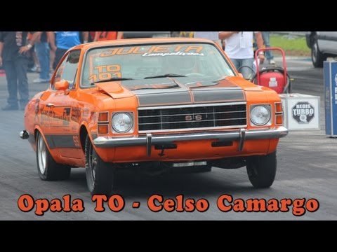 Opala aspirado TO - Celso Camargo - 19º Festival Brasileiro de Arrancada (Curitiba 2012)