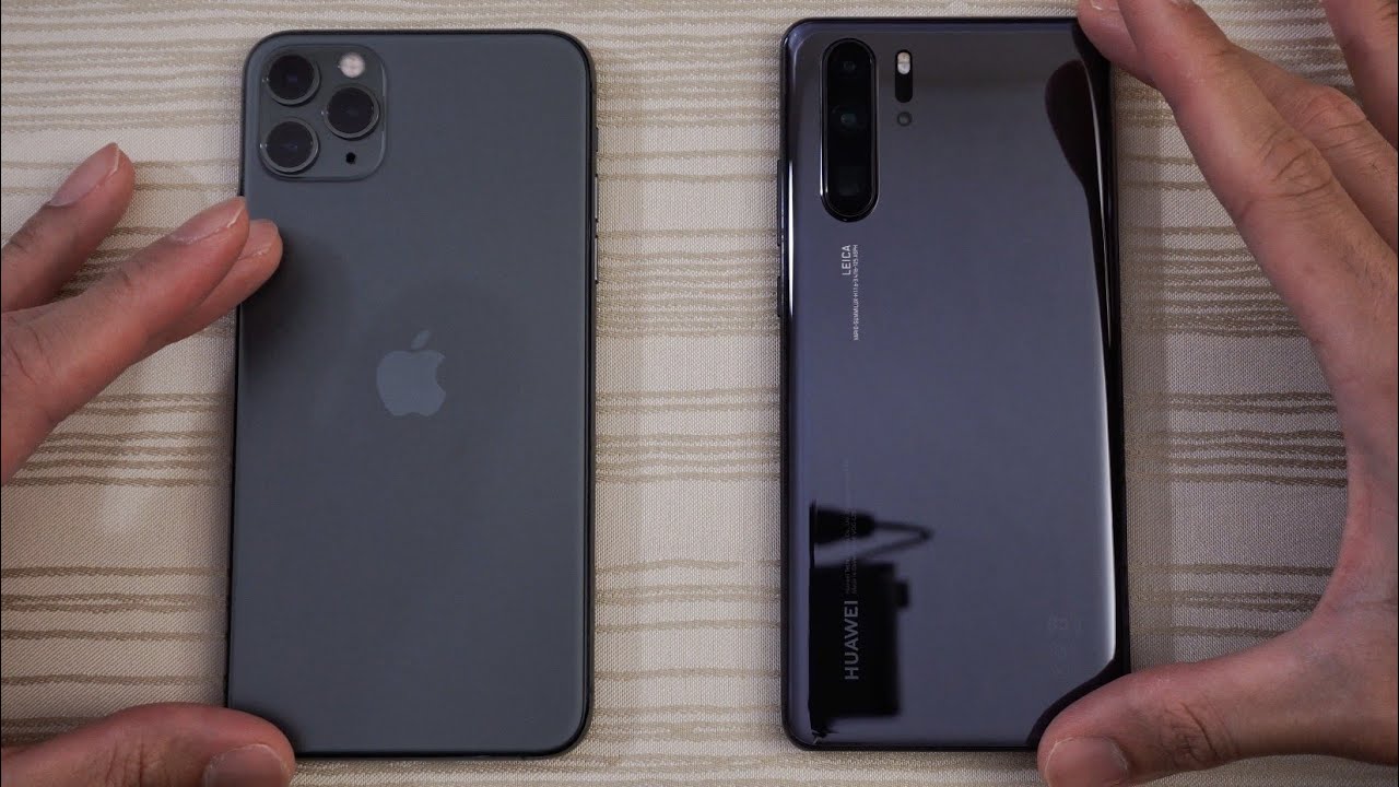 iPhone 11 Pro Max vs Huawei P30 Pro - Speed Test!