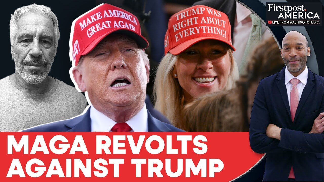 Trump Battles Growing MAGA Discontent Amid Greene Rift and Epstein Files | Firstpost America | N18G