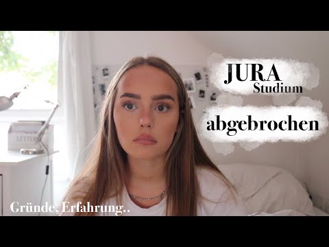 warum ich mein Jurastudium abgebrochen habe - Lerndruck, Umfeld & Probleme an der Uni..