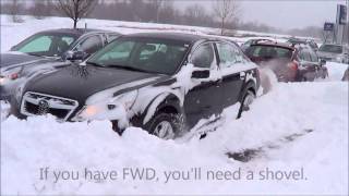 preview picture of video 'Subaru of Keene moves 200 Subarus after 20 Blizzard'